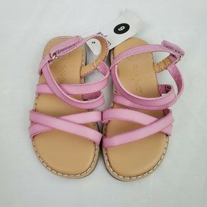 NWOT Cat & Jack baby Size 6 Pink Gladiator Sandals
